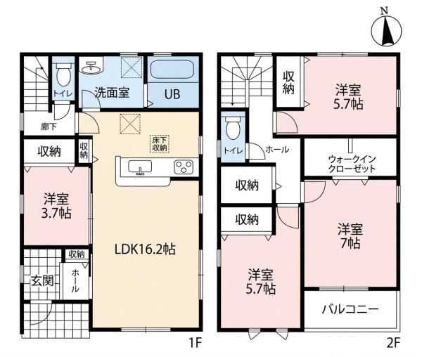 清須市阿原星の宮　1号棟　全2棟