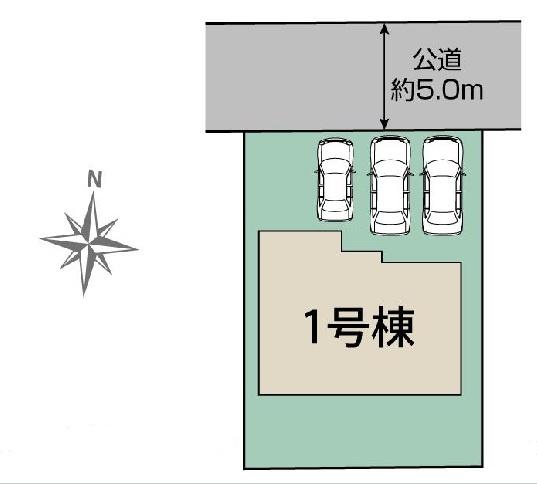 稲沢市北島町笠破　1号棟　全1棟