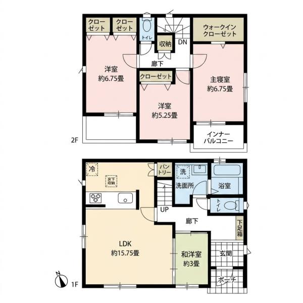 清須市中河原2期 2号棟 全5棟