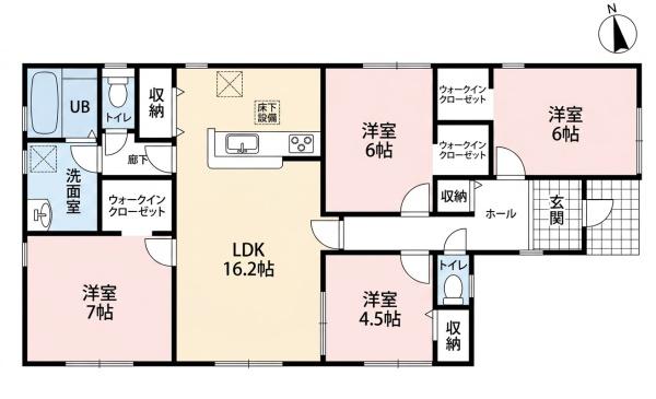 稲沢市平和町法立北瀬古第3　1号棟　全2棟