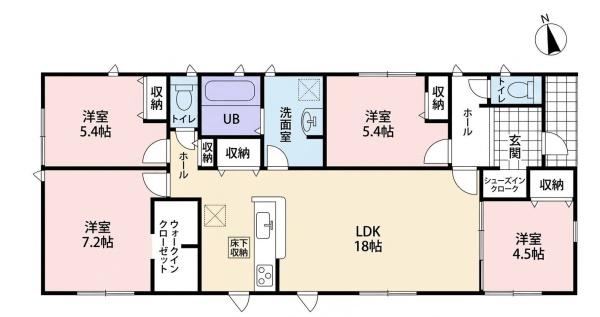 稲沢市平和町法立北瀬古第3　2号棟　全2棟