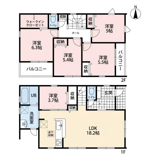 稲沢市祖父江町第3　1号棟　全2棟