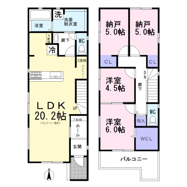 江南市第1古知野大塔　1号地　全2棟