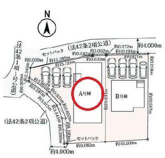 一宮市北方町北方81番　A号棟　全2棟
