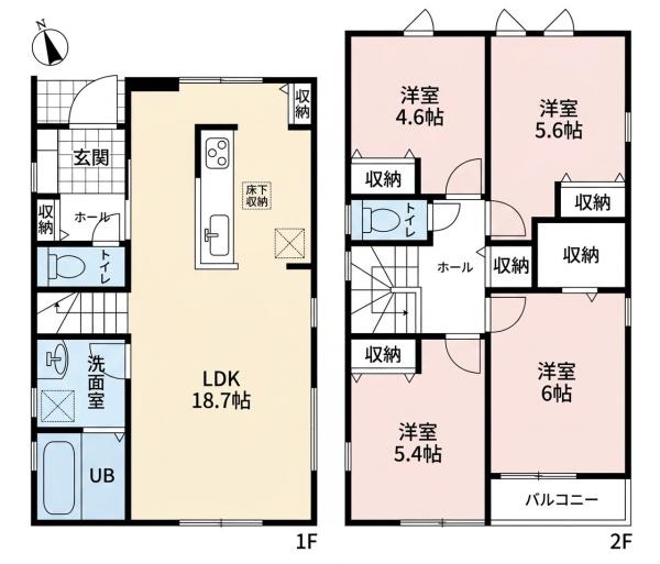津島市喜楽町 1号棟 全1棟