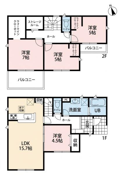 江南市鹿子島町第四　3号棟　全3棟