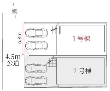 北名古屋市鹿田4期　1号棟　全2棟