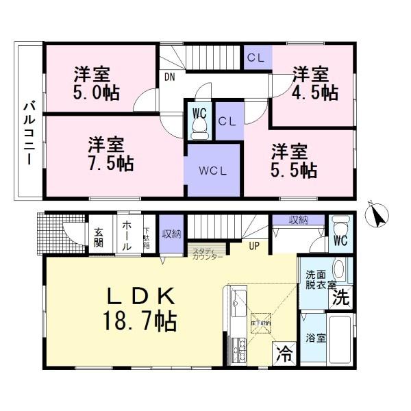 清須市西枇杷島町4期　1号棟　全3棟