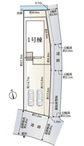 一宮市萩原町中島第1　1号棟　全1棟