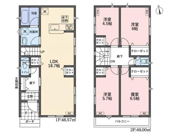 一宮市萩原町中島第1 1号棟 全1棟