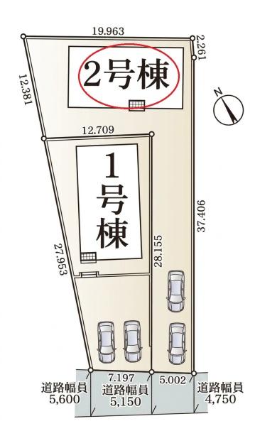 一宮市杉山第1　2号棟　全2棟