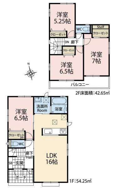 江南市宮後町砂場東139番　B号棟　全3棟