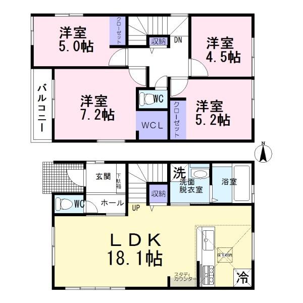 一宮市木曽川町6期 2号棟 全2棟