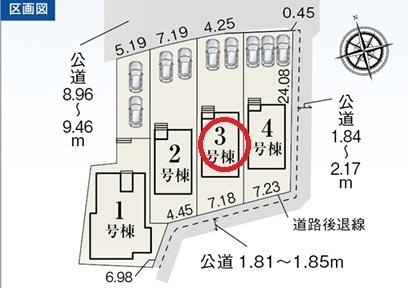 江南市小杁町　3号棟　全4棟