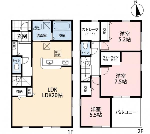 江南市小杁町 4号棟 全4棟