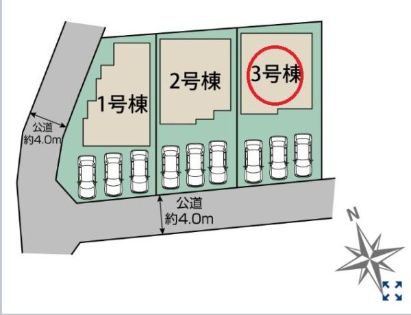 丹羽郡扶桑町大字高雄覚王寺前　3号棟　全3棟