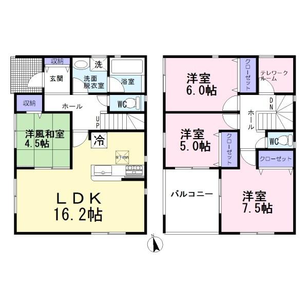 羽島市上中町長間第3 2号棟 全2棟