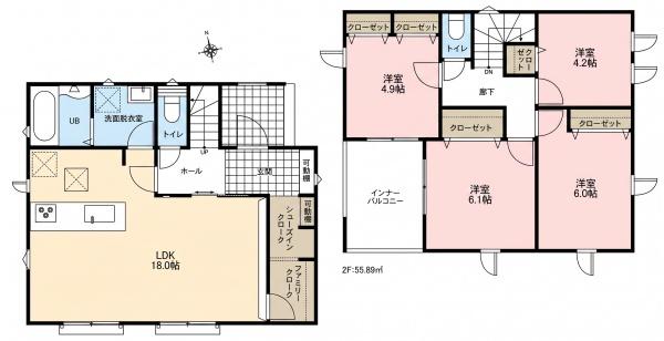 稲沢市祖父江町祖父江高熊01期 1号棟 全1棟