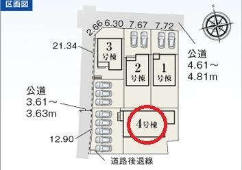一宮市浅井町尾関第2　4号棟　全4棟