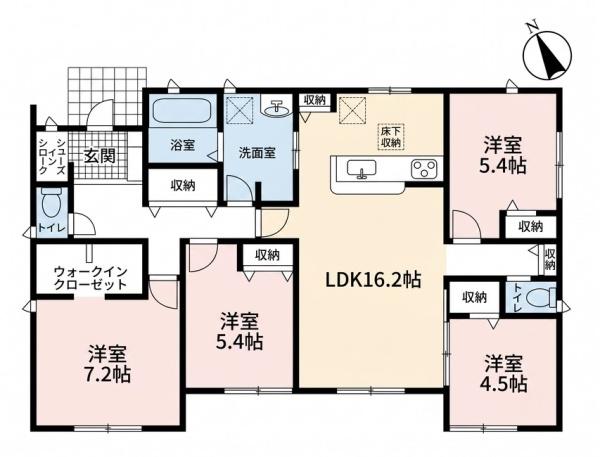 一宮市奥町公園西 1号棟 全4棟