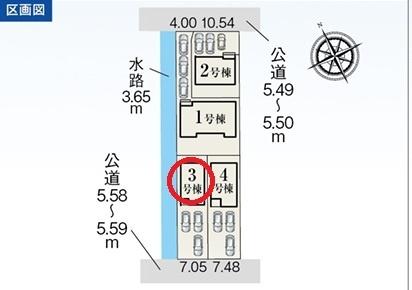 一宮市奥町公園西　3号棟　全4棟