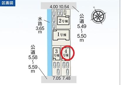 一宮市奥町公園西　4号棟　全4棟