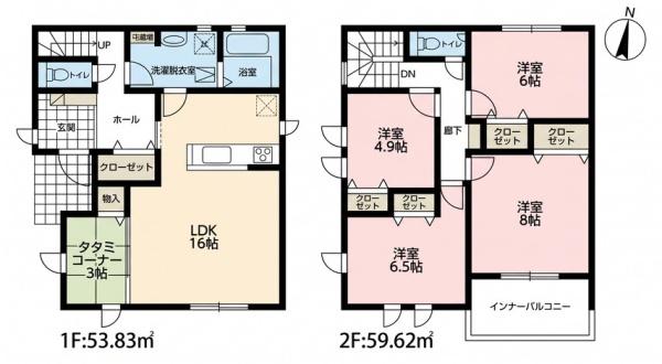 一宮市明地01期 4号棟 全9棟