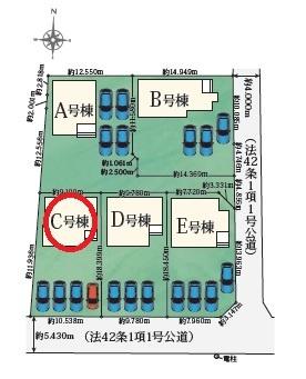 一宮市時之島37番　C号棟　全5棟
