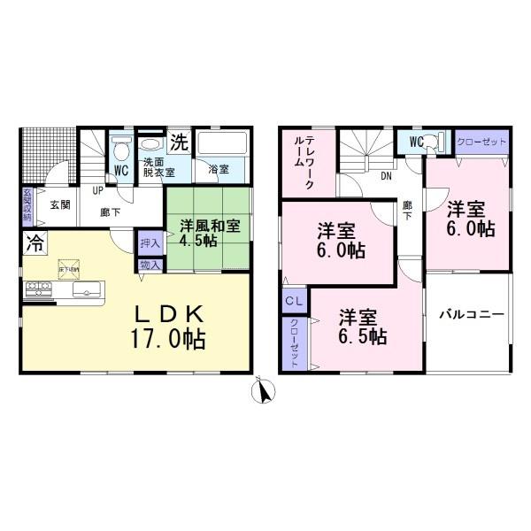 稲沢市平和町観音堂第1　2号棟　全2棟