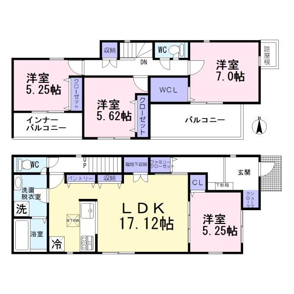 北名古屋市高田寺4期 1号棟 全3棟