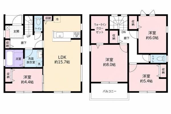 一宮市浅野字長島の新築一戸建