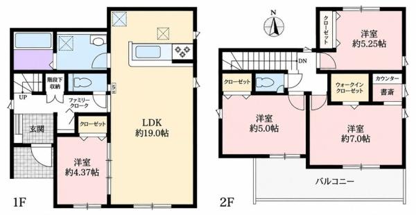 江南市東野町新田 1号棟 全3棟