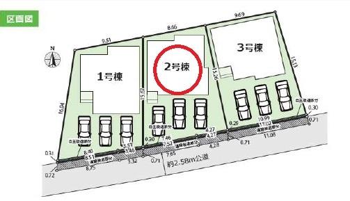江南市東野町新田　2号棟　全3棟