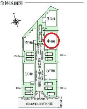 一宮市今伊勢町本神戸01期　4号棟　全5棟