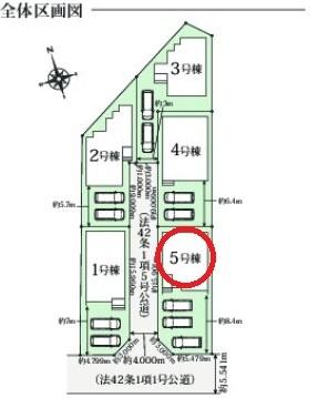 一宮市今伊勢町本神戸01期　5号棟　全5棟