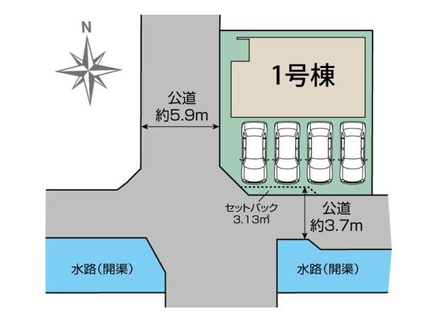 一宮市北方町北方字沼の新築一戸建