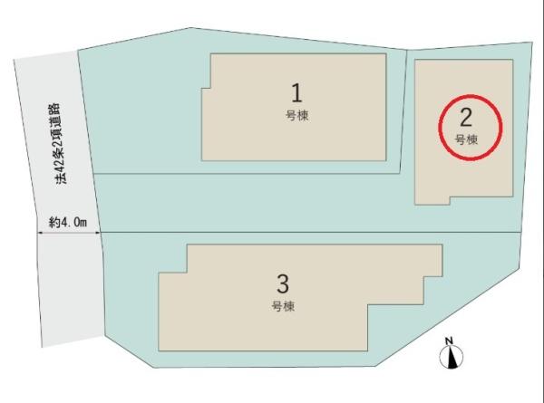 北名古屋市六ツ師9期　2号棟　全3棟