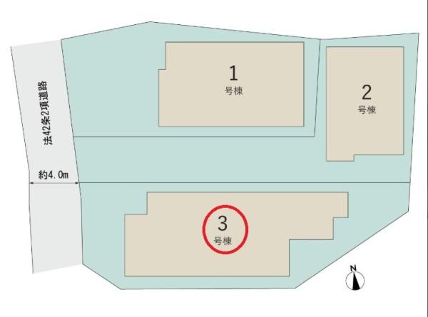 北名古屋市六ツ師9期　3号棟　全3棟