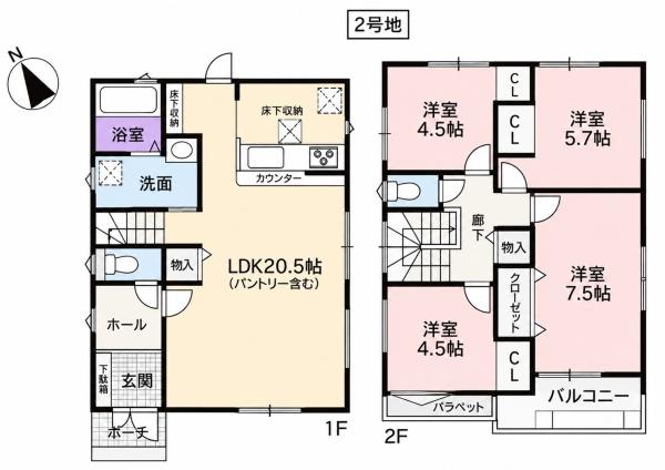清須市土器野天水の新築一戸建
