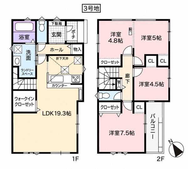 清須市土器野天水の新築一戸建