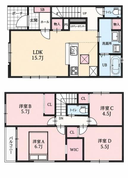 江南市宮後町王塚の新築一戸建