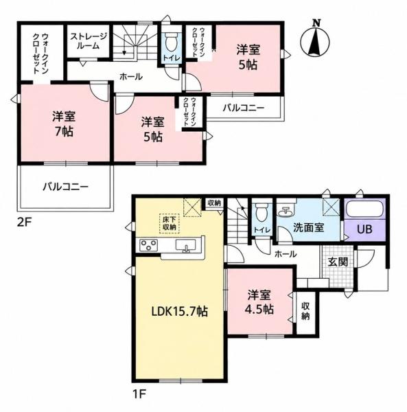 稲沢市福島町　2号棟　全4棟