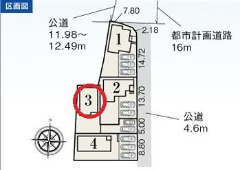 稲沢市福島町　3号棟　全4棟