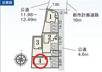稲沢市福島町　4号棟　全4棟