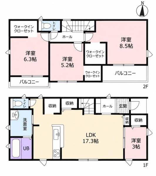 稲沢市福島町　4号棟　全4棟