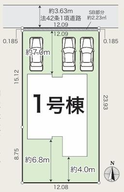 一宮市柚木颪　1号棟　全1棟