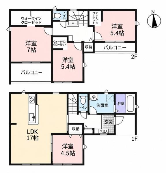 一宮市浅井町前野　1号棟　全1棟
