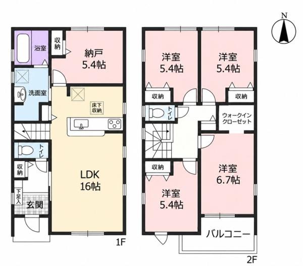 一宮市森本四丁目 1号棟 全3棟
