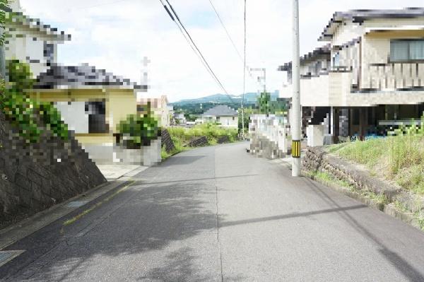 多治見市高田町11丁目の土地(前面道路含む現地写真)
