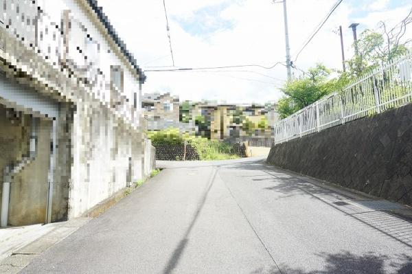 多治見市高田町11丁目の土地(前面道路含む現地写真)